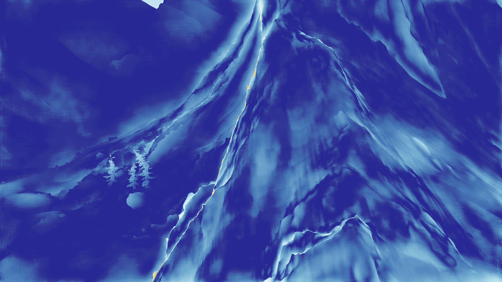 grayscale visualization of optical flow error