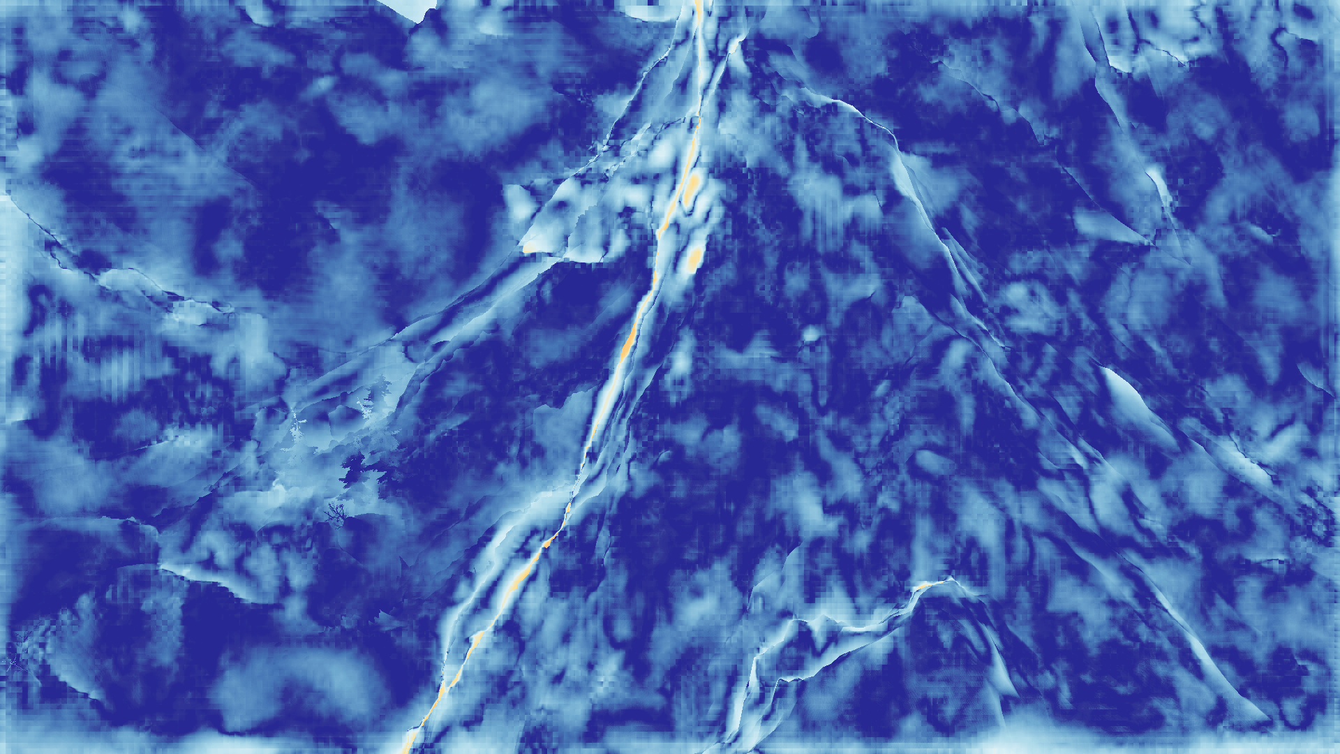 grayscale visualization of optical flow error