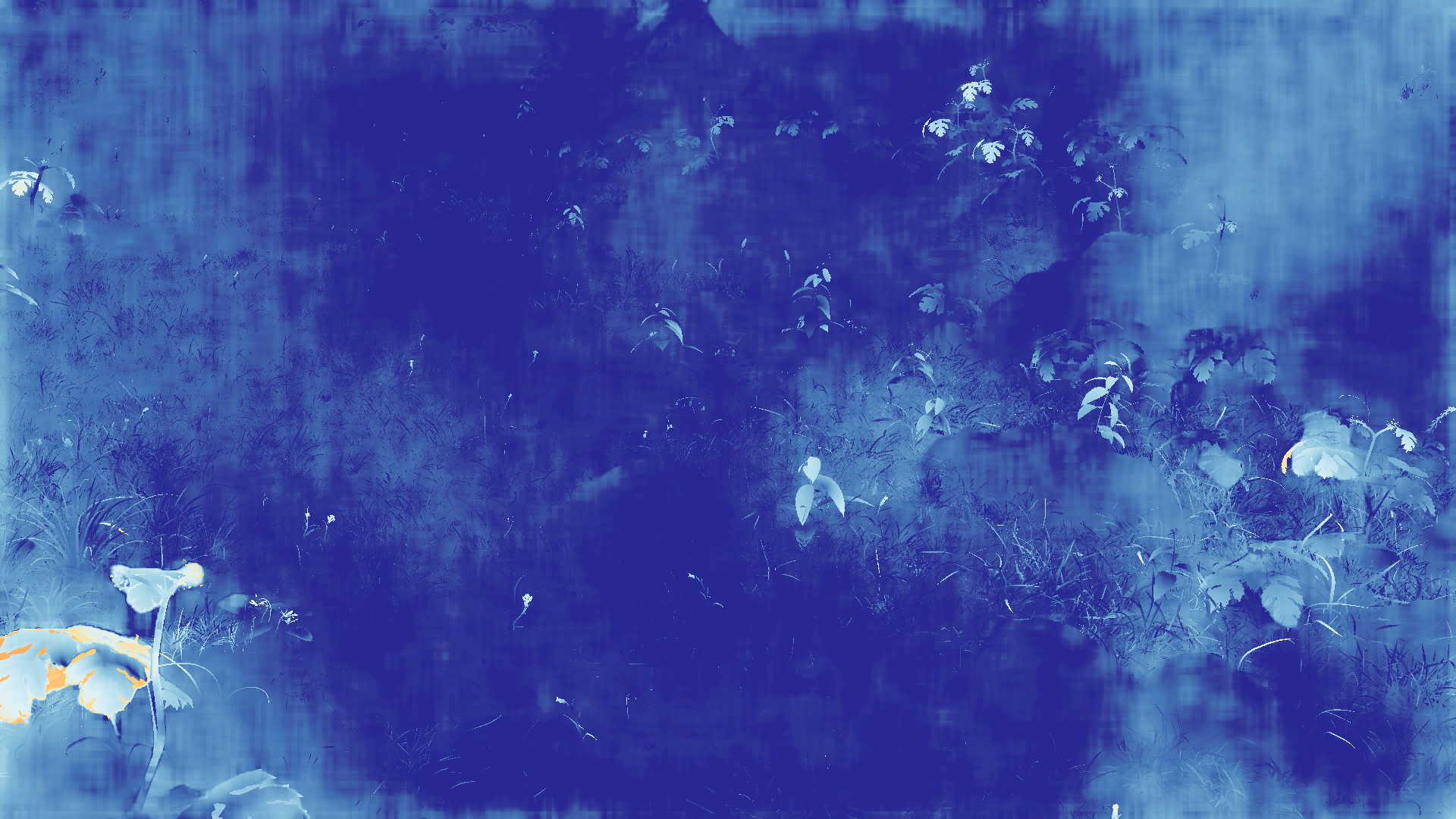 grayscale visualization of optical flow error