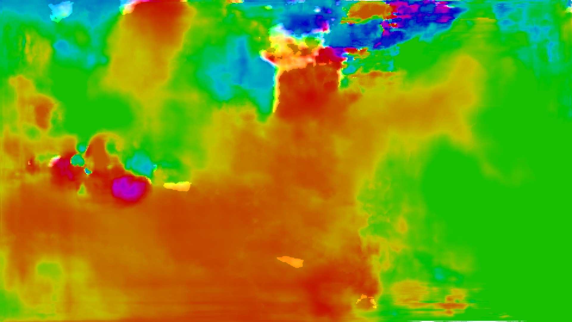 color visualization of optical flow