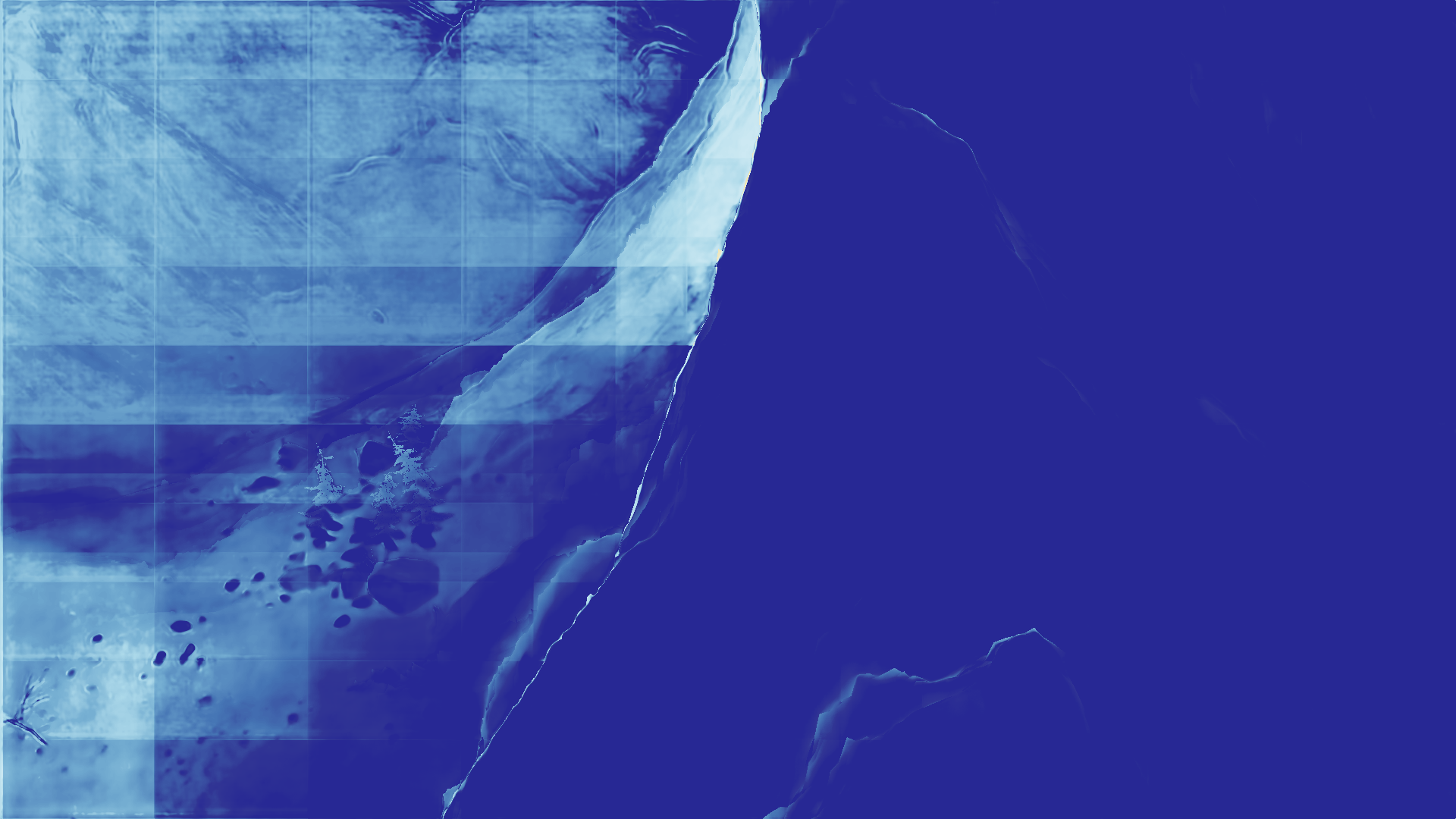grayscale visualization of disparity 1 error