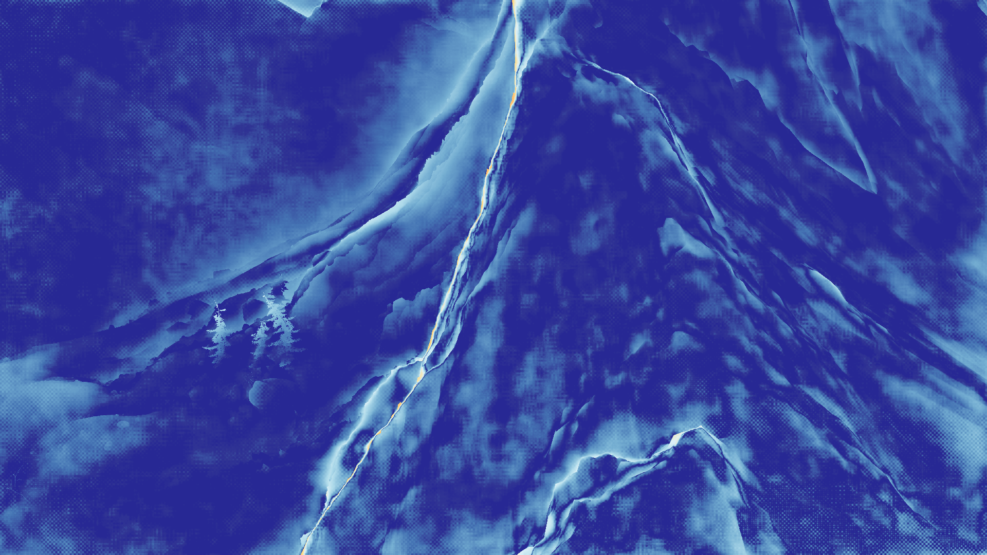 grayscale visualization of optical flow error