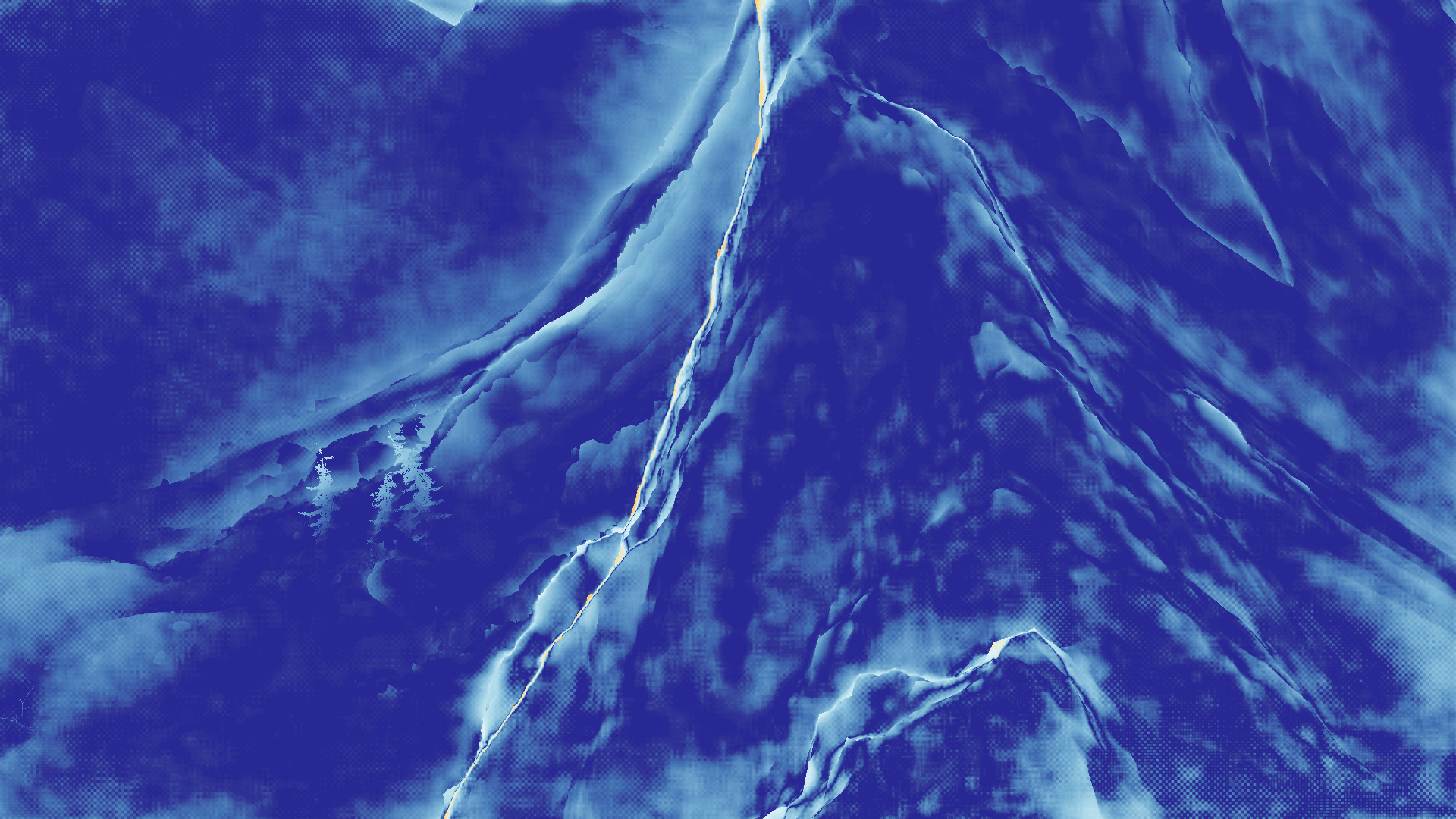 grayscale visualization of optical flow error