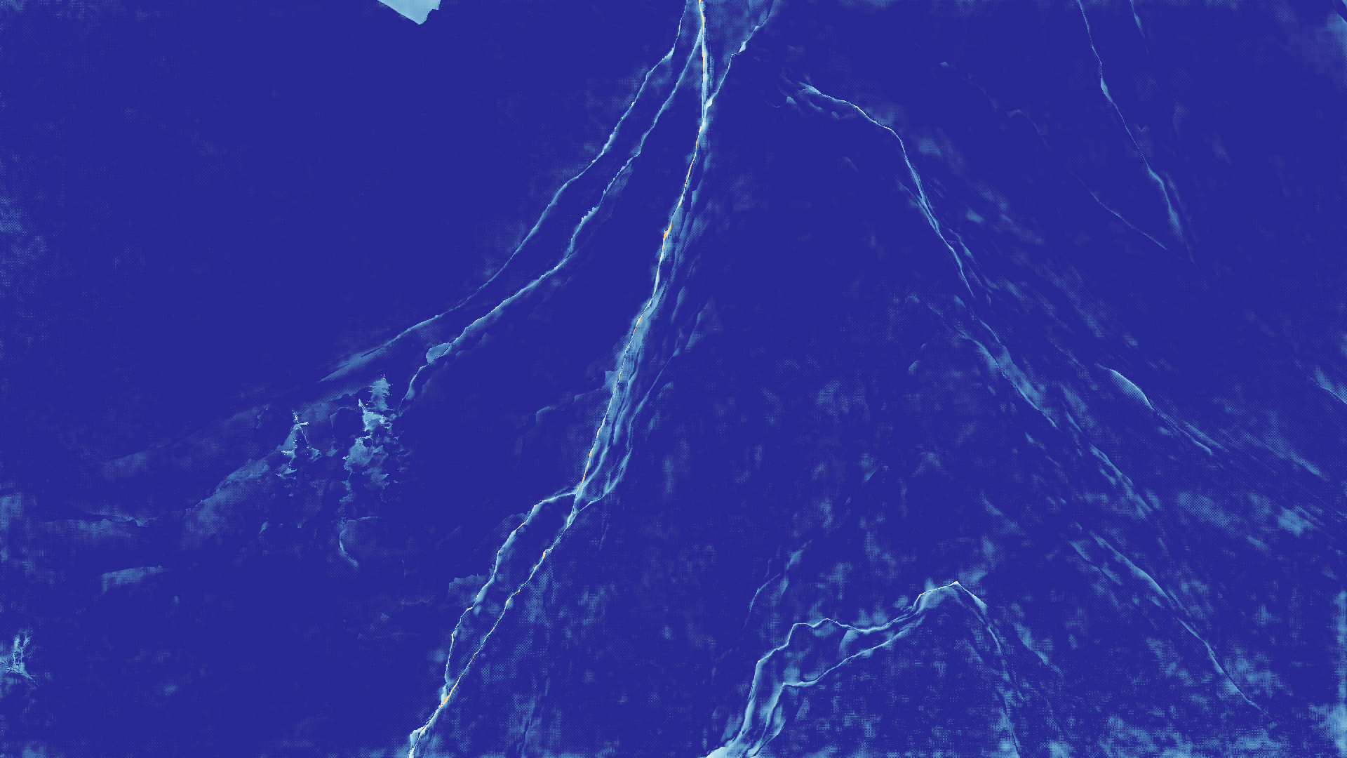 grayscale visualization of optical flow error