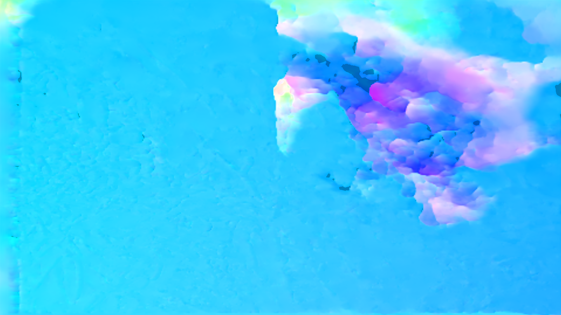 color visualization of optical flow