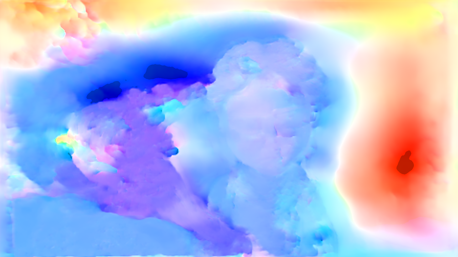 color visualization of optical flow