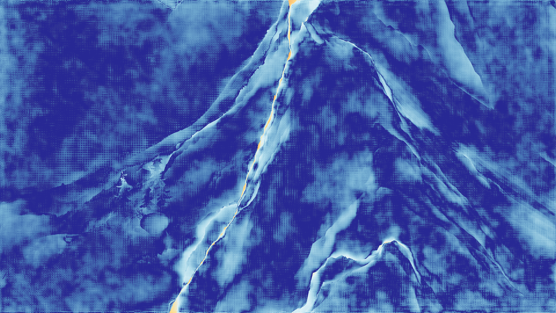 grayscale visualization of optical flow error